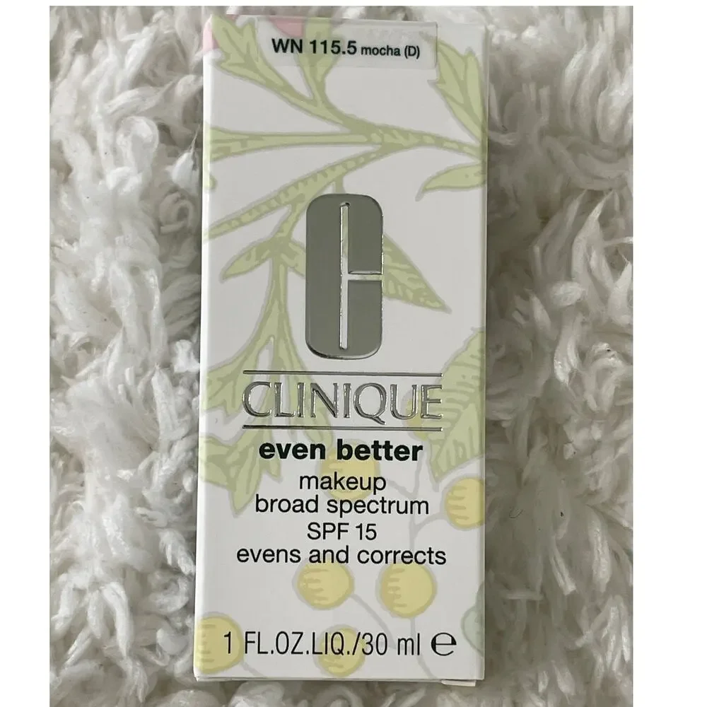 Clinique Even Better Makeup Broad Spectrum SPF15 NEW  WN 115.5 Mocha